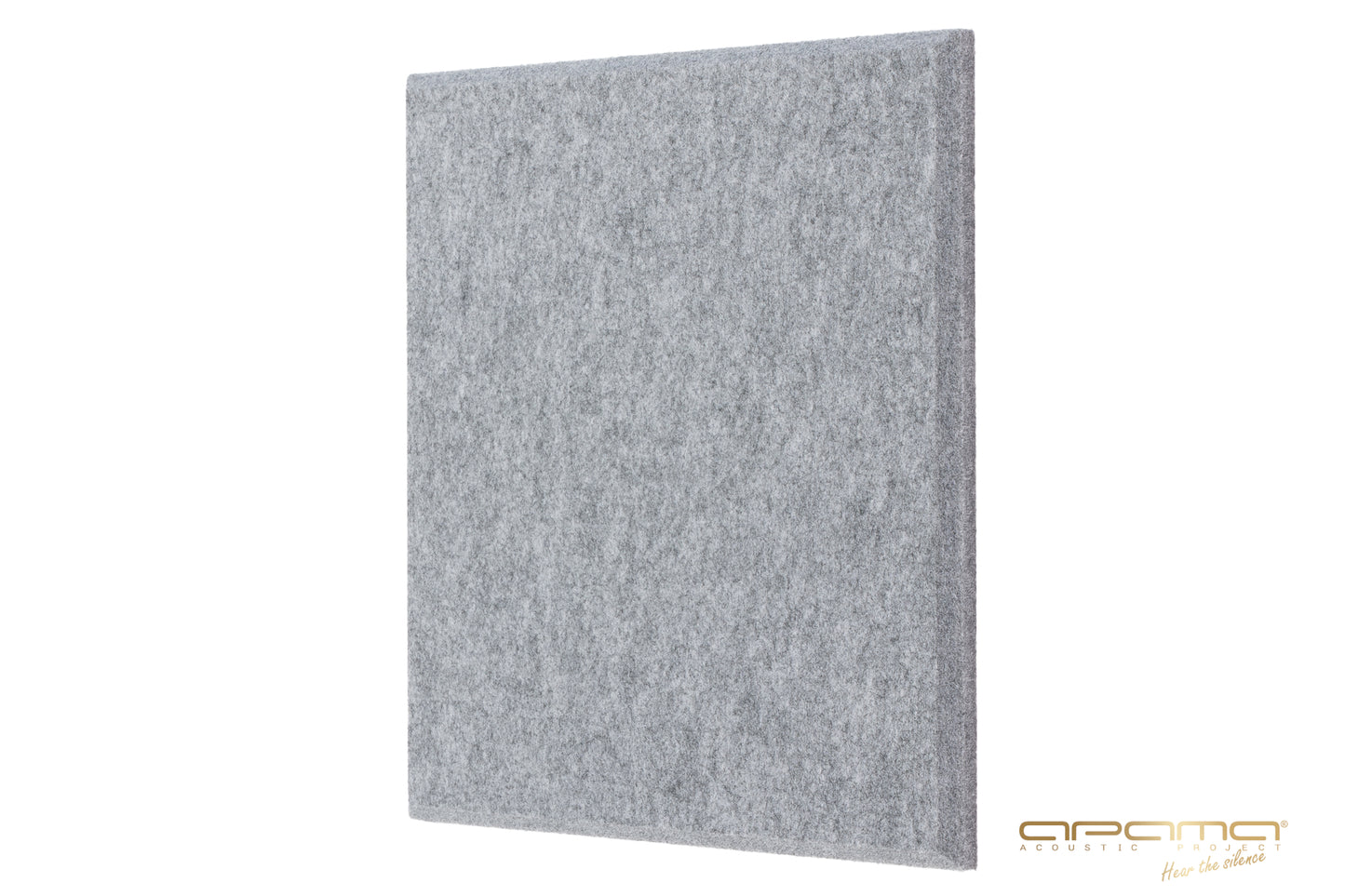 Akustický panel Akustický plstěný panel opěrka hlavy kancelář NEZAPALOVATELNÝ 25x25 cm 1,2 cm ŠEDÝ atest APAfelt PS FELT GREY
