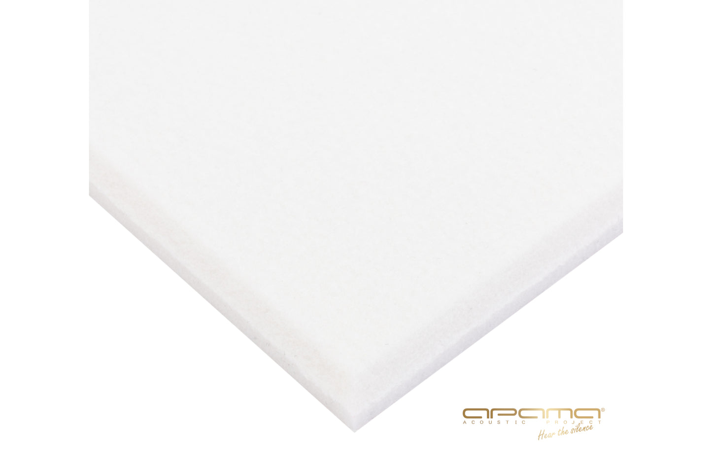 Akustický panel Akustický plstěný panel opěrka hlavy kancelář NEZAPALOVATELNÝ 25x25 cm 1,2 cm BÍLÁ atest APAfelt PS FELT WHITE