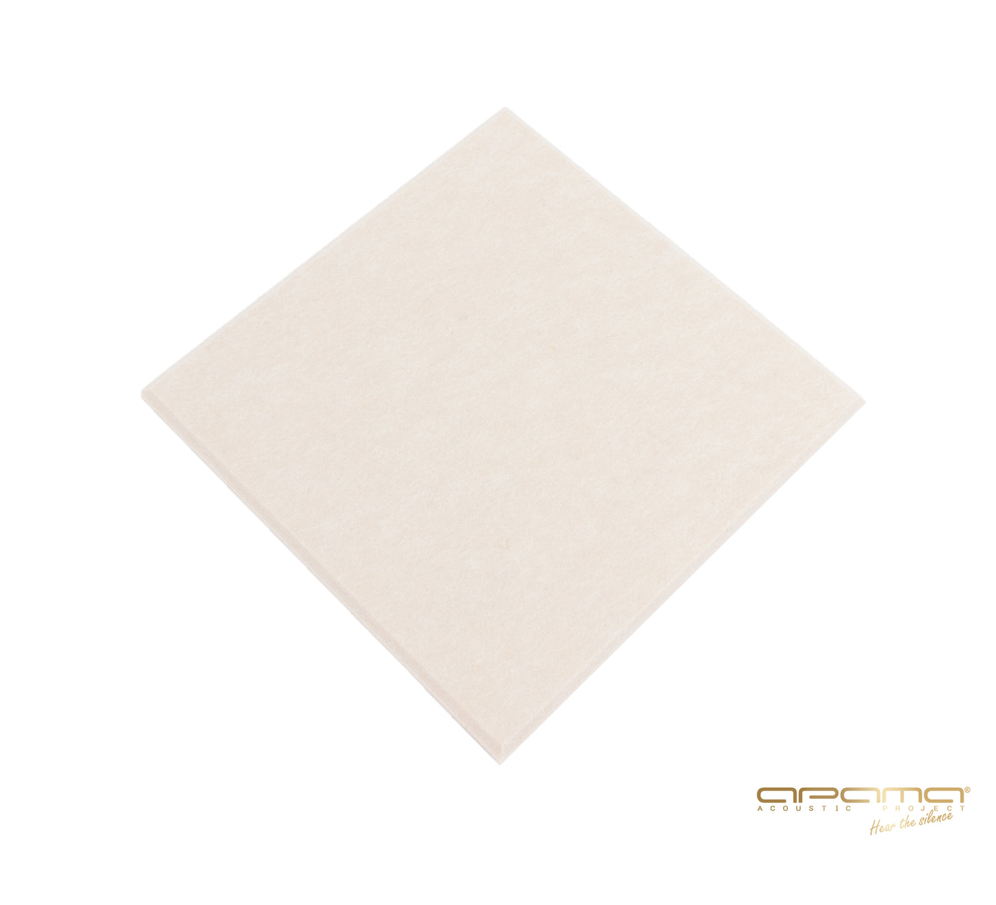 Akustický panel Akustický plstěný panel opěrka hlavy kancelář NEZAPALOVATELNÝ 25x25 cm 1,2 cm BÉŽOVÝ atest APAfelt PS FELT BEIGE